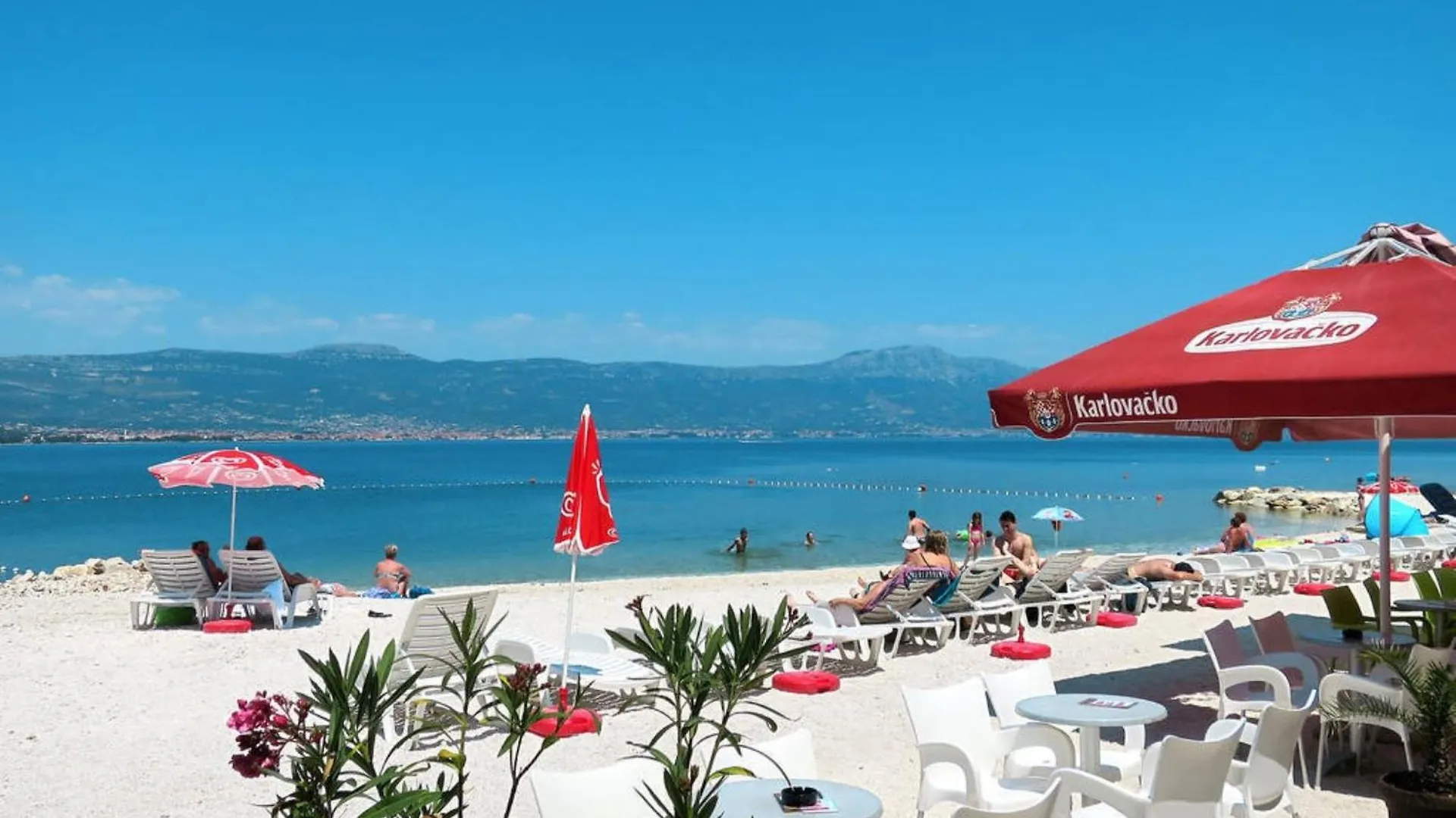 Sea-View Apartments With Pool, Terrace, And Outdoor Lounge In Scenic Ciovo Island Trogir