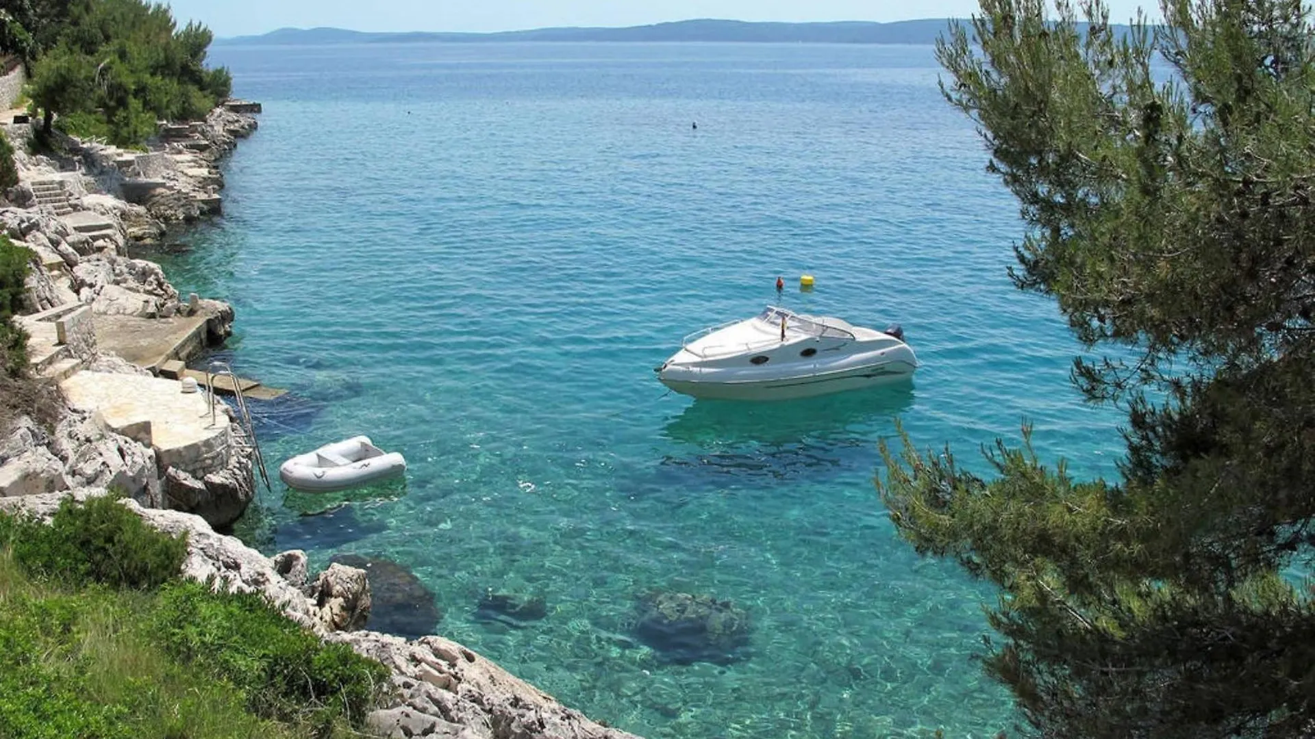 Sea-View Apartments With Pool, Terrace, And Outdoor Lounge In Scenic Ciovo Island Trogir